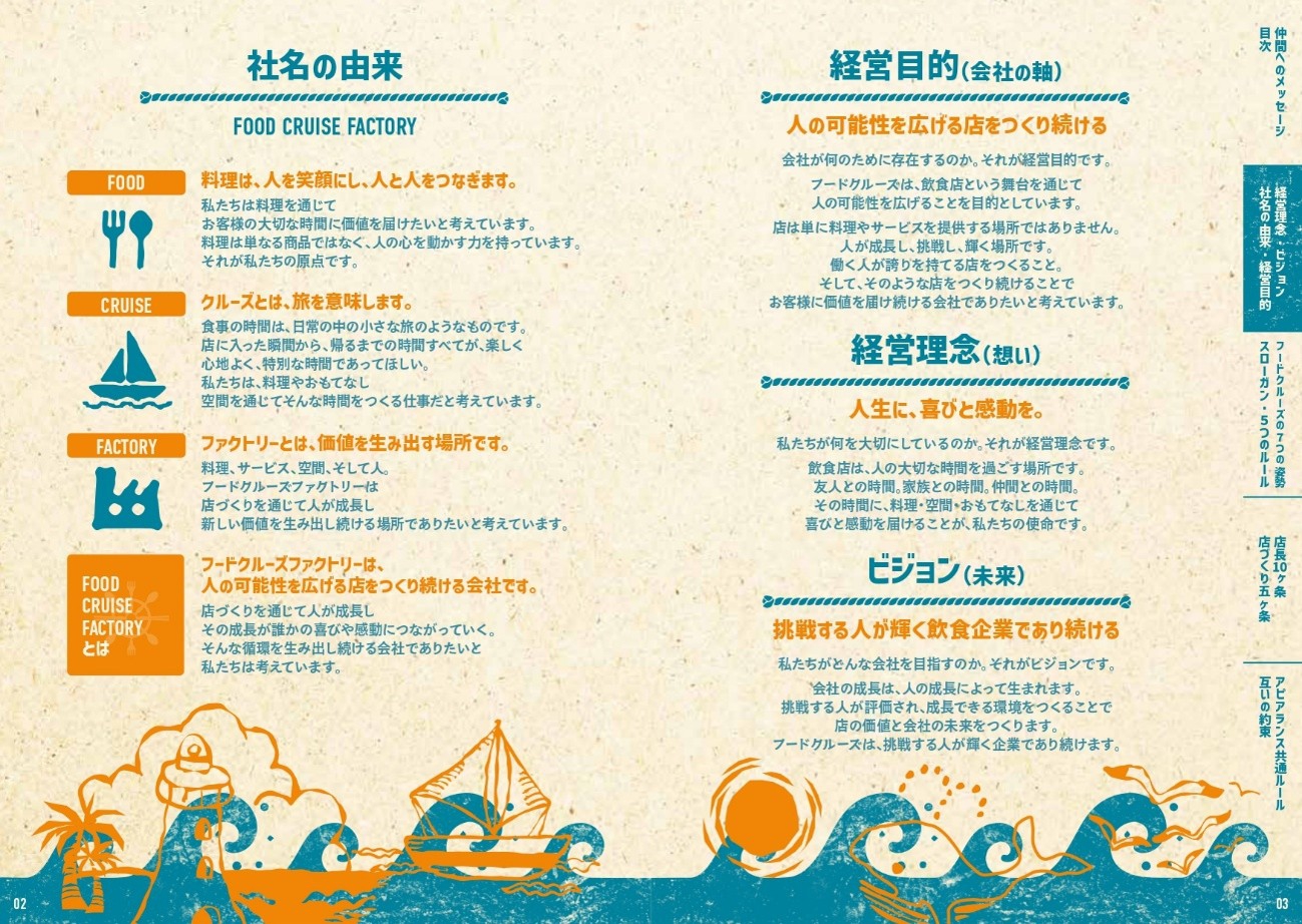 ■社内メンバーで作り上げた「クレド」が、会議と組織の軸に