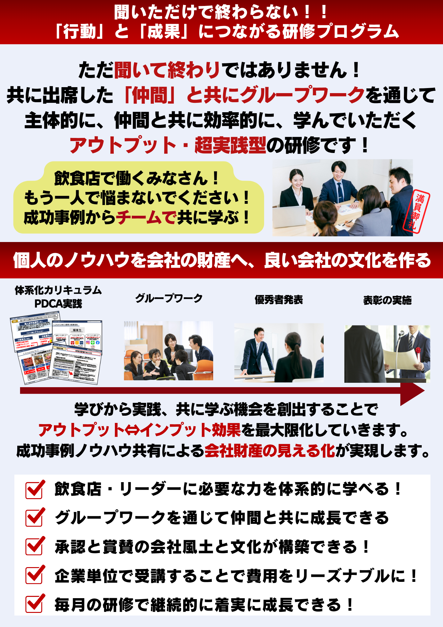 飲食店のための人材育成研修