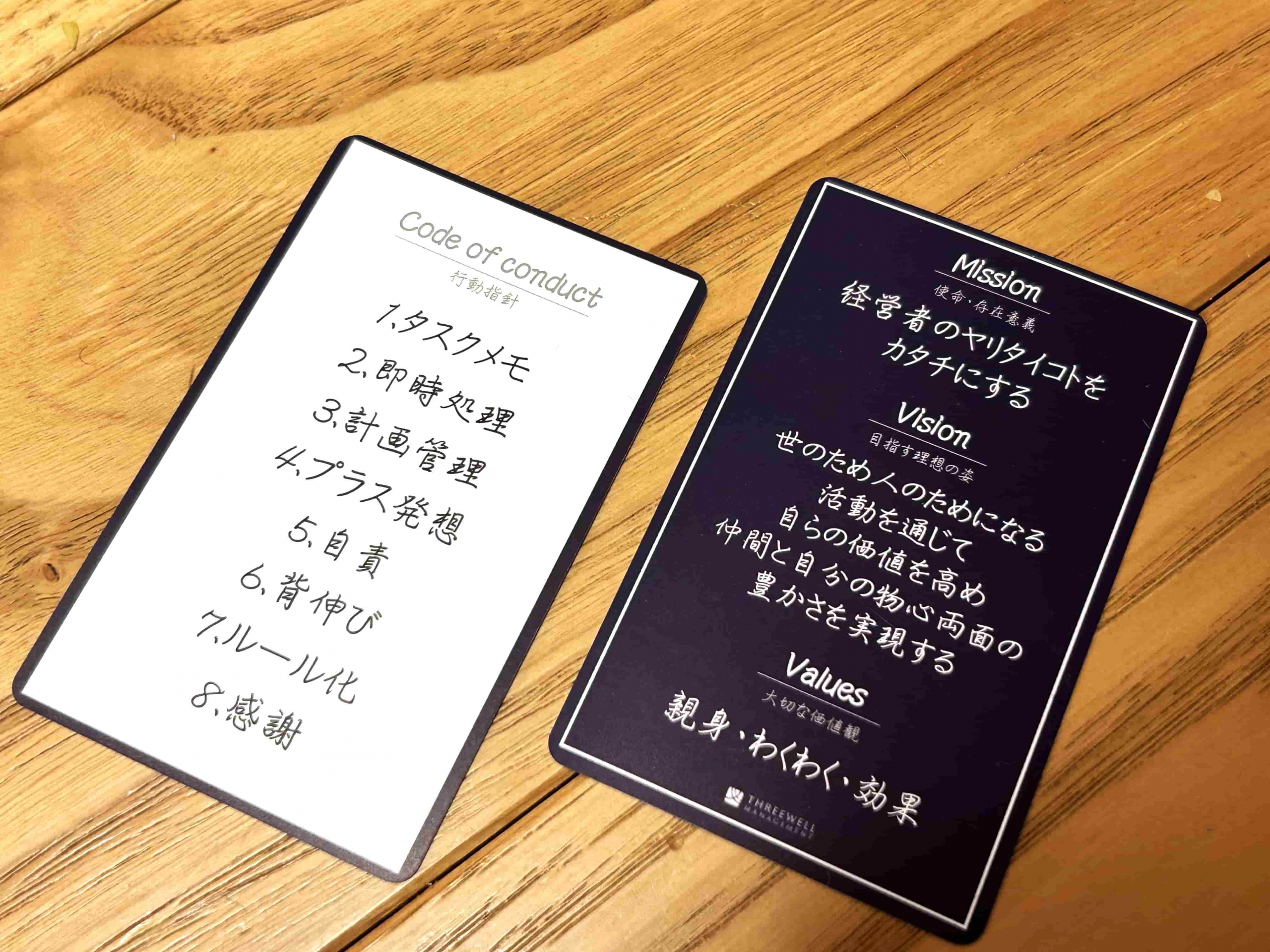 ◆ミッション、ビジョン、バリュー、経営理念の見直し　| 飲食店コンサルティングのスリーウェルマネジメント