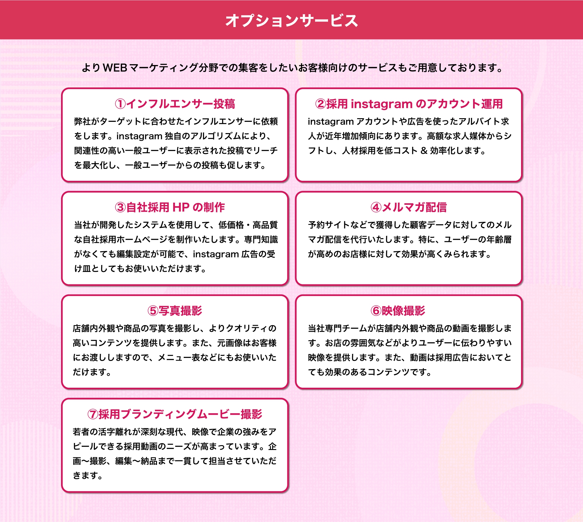 【月額2.5万円〜】WEB集客まるっと代行サービス