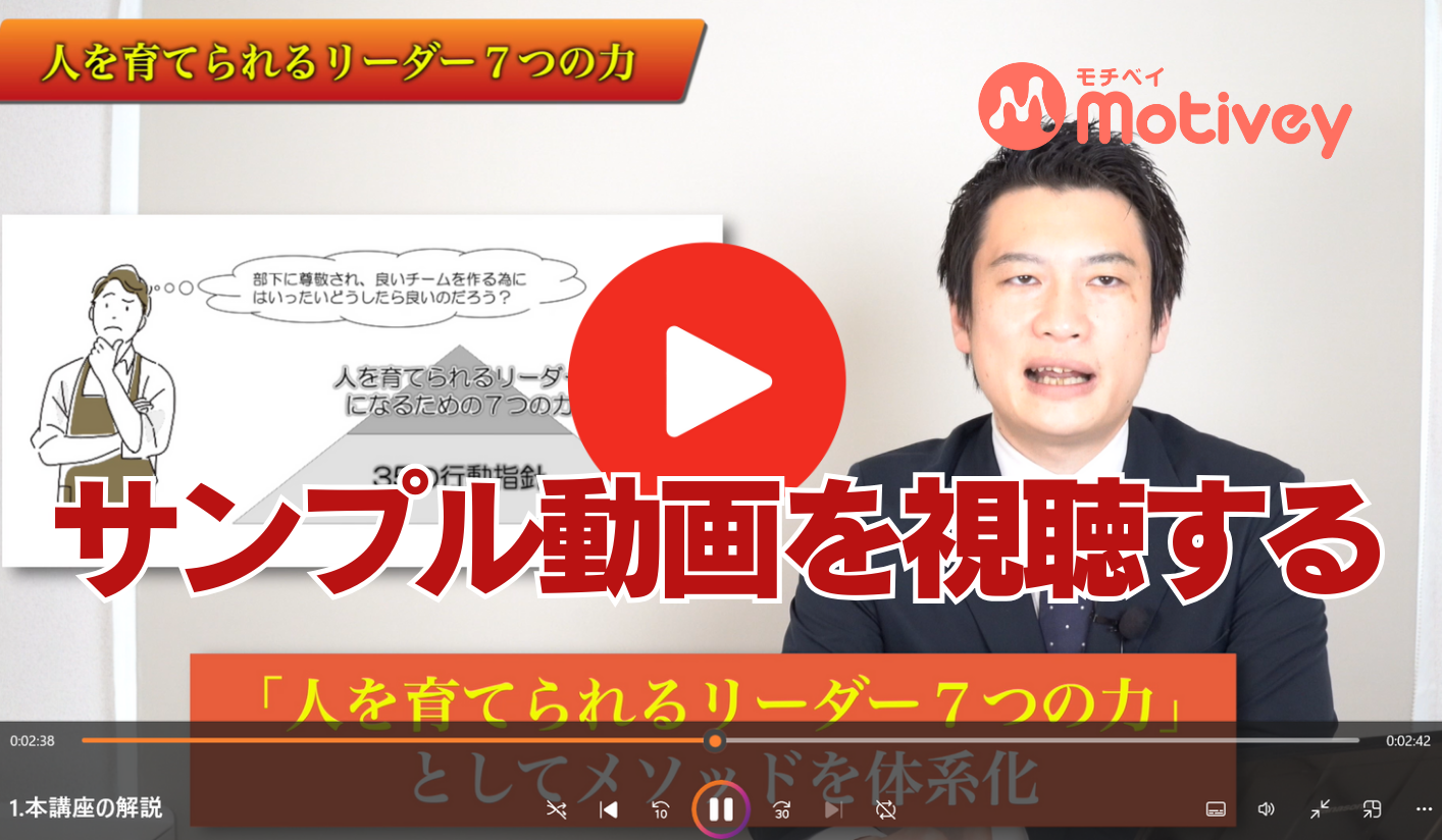 【モチベイ動画研修】フードビジネススペシャリスト認定講座（Eラーニング）