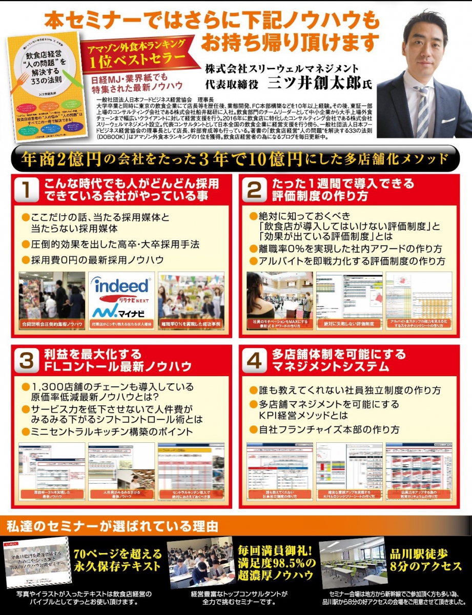 年商10億円を最速突破した飲食店経営者達がやってきた事