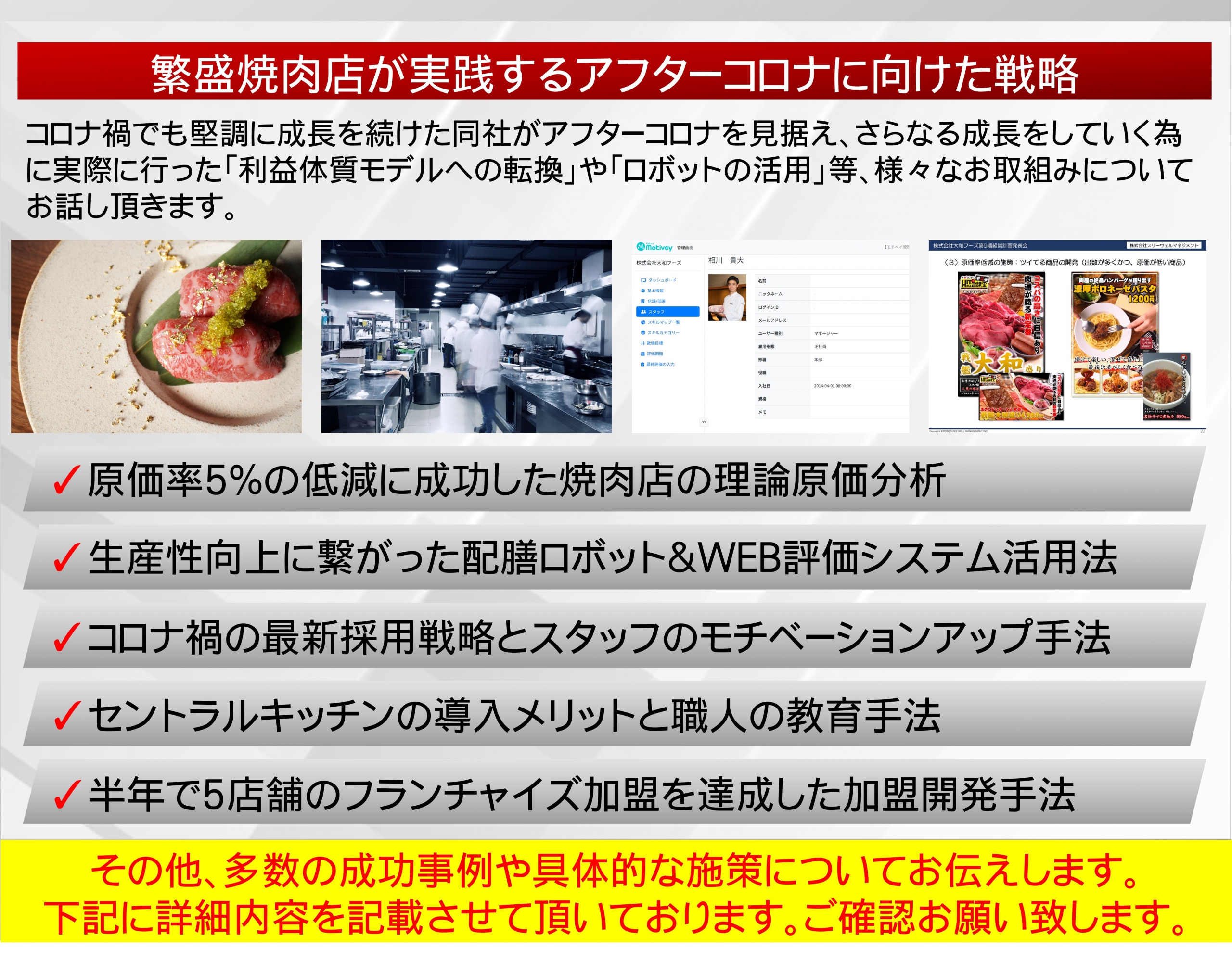 繁盛焼肉店が実践するアフターコロナに向けた戦略